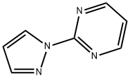 Pyrimidine, 2-(1H-pyrazol-1-yl)- (9CI)