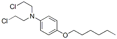 N,N-Bis(2-chloroethyl)-p-hexyloxyaniline