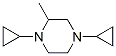 N,N'-dicyclopropylmethylpiperazine