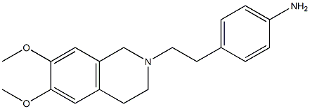 4-(2-(6,7-dimethoxy-3,4-dihydroisoquinolin-2(1H)-yl)ethyl)aniline