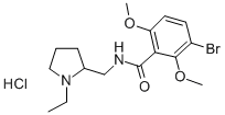 2-((3-Bromo-2,6-dimethoxybenzamido)methyl)-1-ethylpyrrolidine hydrochl oride
