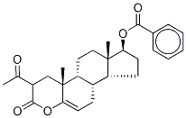 (17β)-2-(Acetyl-13C2)-17-(benzoyloxy)-4-oxaandrost-5-en-3-one
