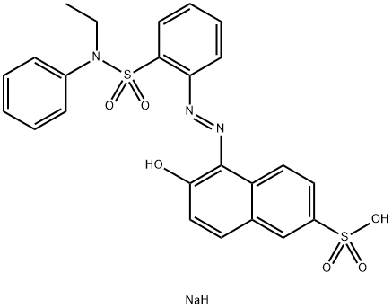 5-[[2-[(N-Ethyl-N-phenylamino)sulfonyl]phenyl]azo]-6-hydroxy-2-naphthalenesulfonic acid sodium salt