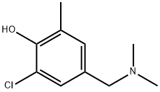 2,4-Xylenol, 6-chloro-alpha(sup 4)-(dimethylamino)-