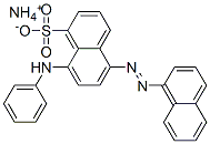ammonium 5-(1-naphthylazo)-8-(phenylamino)naphthalenesulphonate