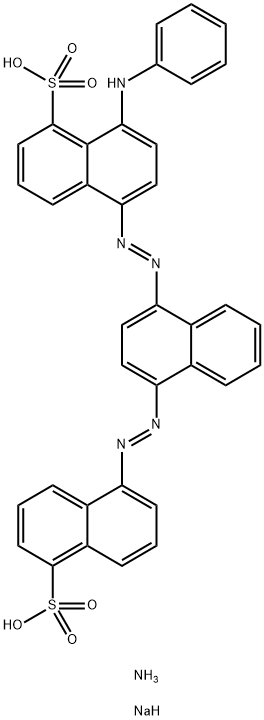 8-anilino-5-[[4-[(5-sulpho-1-naphthyl)azo]-1-naphthyl]azo]naphthalene-1-sulphonic acid, ammonium sodium salt