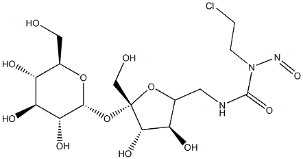 6-[[[(2-Chloroethyl)nitrosoamino]carbonyl]amino]-6-deoxy-β-D-fructofuranosyl α-D-glucopyranoside