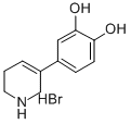 1,2-Benzenediol, 4-(1,2,5,6-tetrahydro-3-pyridinyl)-, hydrobromide