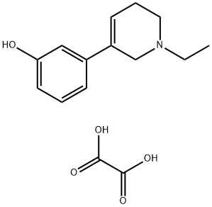 3-(1-Ethyl-1,2,5,6-tetrahydro-3-pyridinyl)phenol ethanedioate (2:1) (s alt)