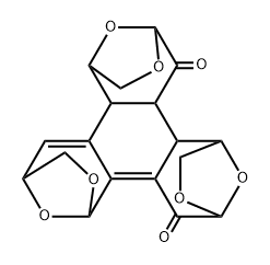 1,4:6,9:11,14-Triepoxybenzo1,2-c:3,4-d:5,6-dtrisoxepin-10,15(9H,14H)-dione, 1,3,4,5b,6,7,10a,10b,11,12-decahydro-, (1.alpha.,4.alpha.,5b.alpha.,6.beta.,9.beta.,10a.alpha.,10b.alpha.,11.beta.,14.beta.)-