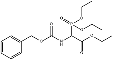 Acetic acid, (diethoxyphosphinyl)[[(phenylmethoxy)carbonyl]amino]-, ethyl ester