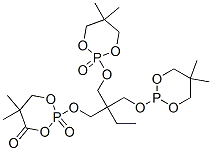 2,2'-[[2-[[(5,5-dimethyl-1,3,2-dioxaphosphorinan-2-yl)oxy]methyl]-2-ethylpropane-1,3-diyl]bis(oxy)]bis[5,5-dimethyl-1,3,2-dioxaphosphorinane] P,2,2'-trioxide