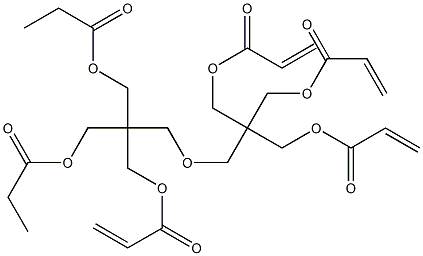 四丙烯酸、2,2'-[氧双(亚甲基)]双[2-(羟甲基)-1,3-丙二醇]二丙酸酯的四元酯化物