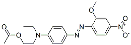 2-[ethyl[4-[(2-methoxy-4-nitrophenyl)azo]phenyl]amino]ethyl acetate