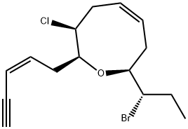 (2R,5Z)-8α-[(R)-1-Bromopropyl]-3α-chloro-3,4,7,8-tetrahydro-2α-[(Z)-2-penten-4-ynyl]-2H-oxocin