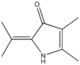 3H-Pyrrol-3-one,1,2-dihydro-4,5-dimethyl-2-(1-methylethylidene)-(9CI)