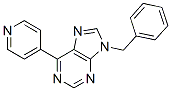 9H-Purine,  9-(phenylmethyl)-6-(4-pyridinyl)-