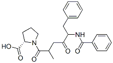 5-benzamido-2-methyl-4-oxo-6-phenylhexanoylproline
