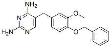 5-[(3-methoxy-4-phenylmethoxy-phenyl)methyl]pyrimidine-2,4-diamine