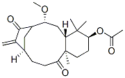 (3S,4aR,6R,10R,13aR)-3-(Acetyloxy)-1,2,3,4,4a,5,6,9,10,11,12,13a-dodecahydro-6-methoxy-4,4,13a-trimethyl-9-methylene-10,7-metheno-7H-benzocycloundecene-8,13-dione