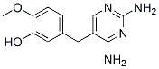 5-[(2,4-Diamino-5-pyrimidinyl)methyl]-2-methoxyphenol