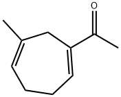 Ethanone, 1-(6-methyl-1,5-cycloheptadien-1-yl)- (9CI)