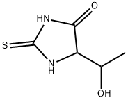 4-Imidazolidinone, 5-(1-hydroxyethyl)-2-thioxo- (9CI)
