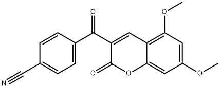 3-(4-Cyanobenzoyl)-5,7-dimethoxycoumarin