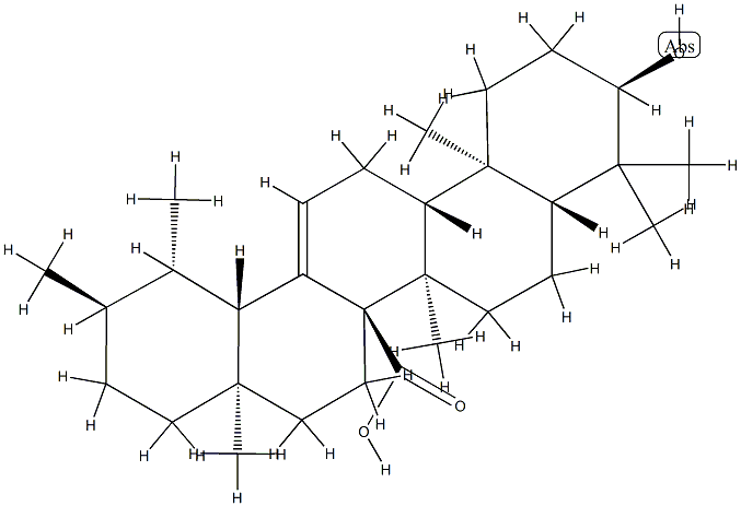 [18α,(+)]-3α-Hydroxyurs-12-ene-27-oic acid