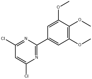 4,6-DICHLORO-2-(3,4,5-TRIMETHOXYPHENYL)PYRIMIDINE