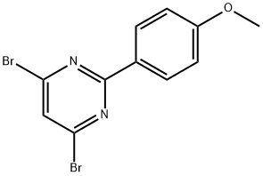 4,6-DIBROMO-2-(4-METHOXYPHENYL)PYRIMIDINE