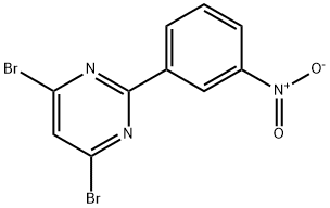 4,6-DIBROMO-2-(3-NITROPHENYL)PYRIMIDINE