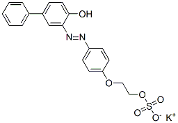 potassium 2-[4-[(4-hydroxybiphenyl-3-yl)azo]phenoxy]ethyl sulphate