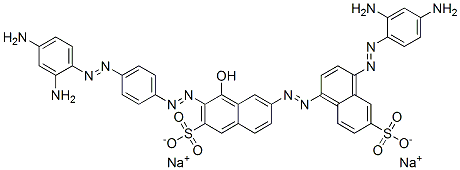 3-[[4-[(2,4-diaminophenyl)azo]phenyl]azo]-6-[[4-[(2,4-diaminophenyl)azo]-6-sulpho-1-naphthyl]azo]-4-hydroxynaphthalene-2-sulphonic acid, sodium salt