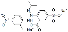 disodium 2-[1-(1-methylethyl)-3-(2-methyl-4-nitrophenyl)triazen-2-yl]-5-sulphonatobenzoate