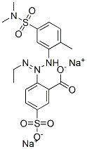disodium 2-[3-[5-[(dimethylamino)sulphonyl]-2-methylphenyl]-1-ethyltriazen-2-yl]-5-sulphonatobenzoate