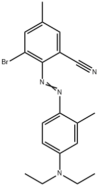 3-溴-2-[[4-(二乙氨基)-2-甲基苯基]偶氮]-5-甲基-苯腈