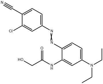 N-[2-[(3-chloro-4-cyanophenyl)azo]-5-(diethylamino)phenyl]-2-hydroxyacetamide