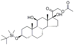 (3α,5β,11β)-21-(Acetyloxy)-3-[[(1,1-diMethylethyl)diMethylsilyl]oxy]-11,17-dihydroxy-pregnan-20-one