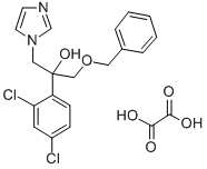 1H-Imidazole-1-ethanol, alpha-(2,4-dichlorophenyl)-alpha-((phenylmetho xy)methyl)-, ethanedioate salt