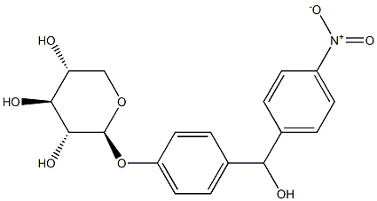 (2S,3R,4S,5R)-2-[4-[hydroxy-(4-nitrophenyl)methyl]phenoxy]oxane-3,4,5- triol