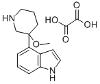 4-(3-Methoxypiperidin-3-yl)-1H-indole oxalate