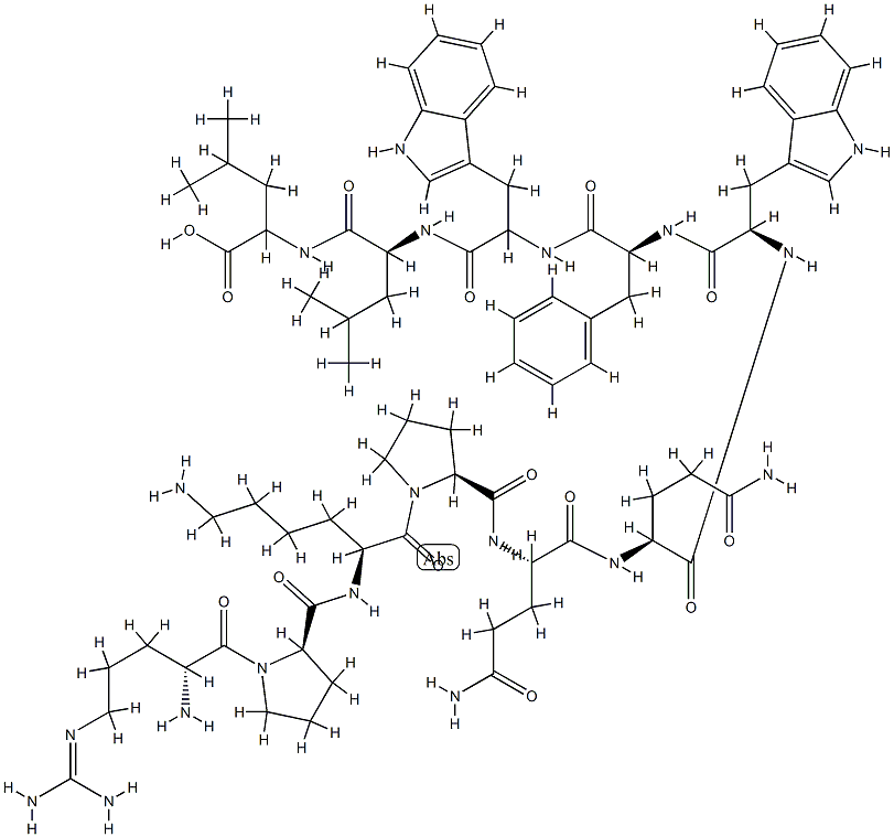 substance P, Arg(1)-Pro(2)-Trp(7,9)-Leu(11)-