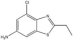6-Benzothiazolamine,4-chloro-2-ethyl-(9CI)