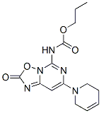 propyl N-[4-(3,6-dihydro-2H-pyridin-1-yl)-8-oxo-9-oxa-1,3,7-triazabicy clo[4.3.0]nona-2,4,6-trien-2-yl]carbamate
