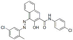 4-[(5-chloro-2-methylphenyl)azo]-N-(4-chlorophenyl)-3-hydroxynaphthalene-2-carboxamide