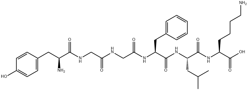 H-TYR-GLY-GLY-PHE-LEU-LYS-OH ACETATE SALT