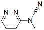 Cyanamide, methyl-3-pyridazinyl- (9CI)