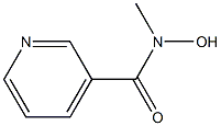 3-Pyridinecarboxamide,N-hydroxy-N-methyl-(9CI)