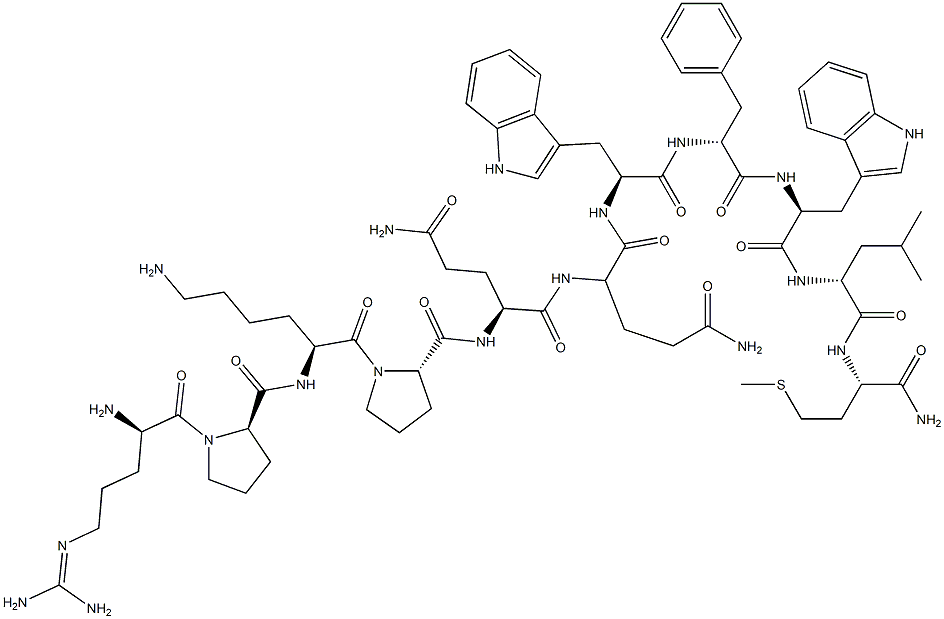 substance P, Arg(1)-Pro(2)-Trp(7,9)-
